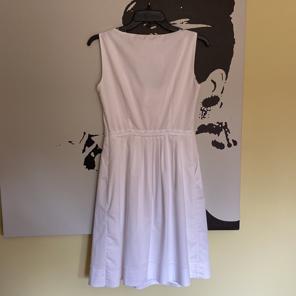 Gorgeous White Elie Tahari Summer Dress - Sz 4 - Picture 5 of 14
